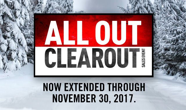 All Out Clearout Sales Event