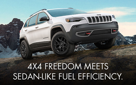 4x4 Freedom meets sedan-like fuel efficiency