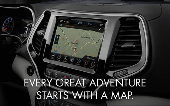 Every great adventure starts with a map