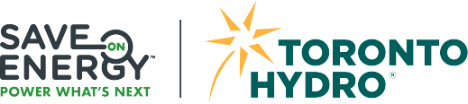 Save on Energy logo, Toronto Hydro logo